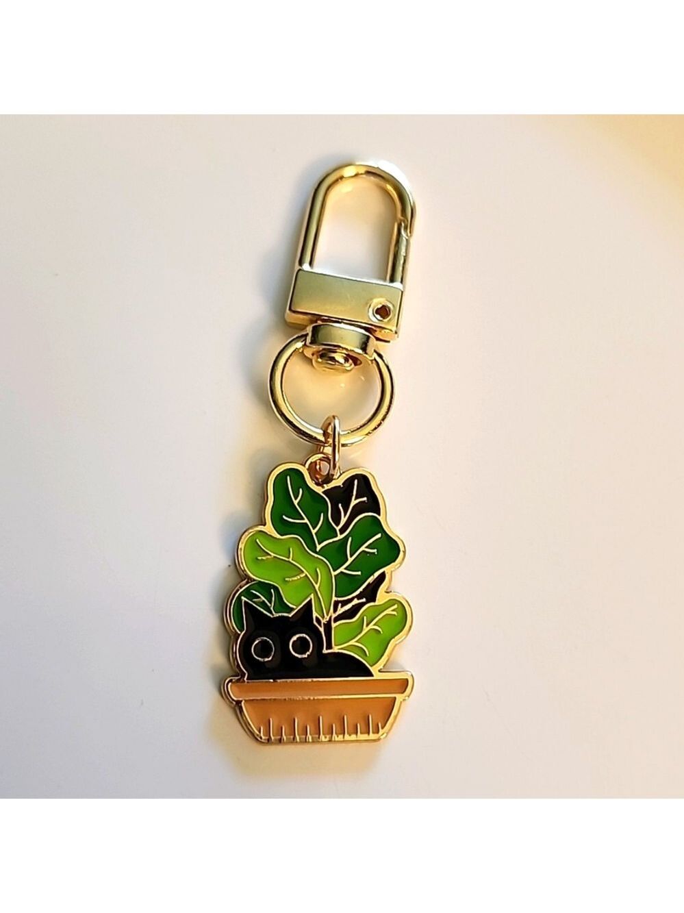 Mischievous CAT  ZIPPER Pull purse charm   Charm bracelet Lobster claw
